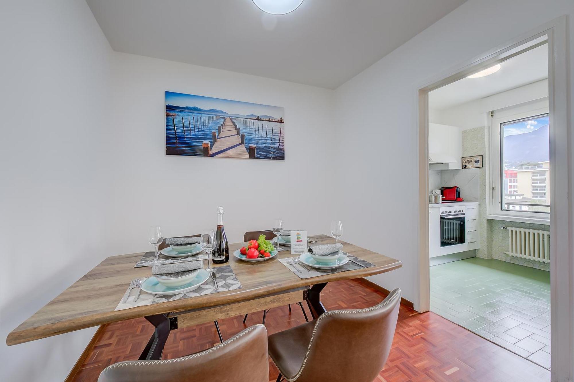 Lido Apartment - Happy Rentals Locarno Eksteriør bilde