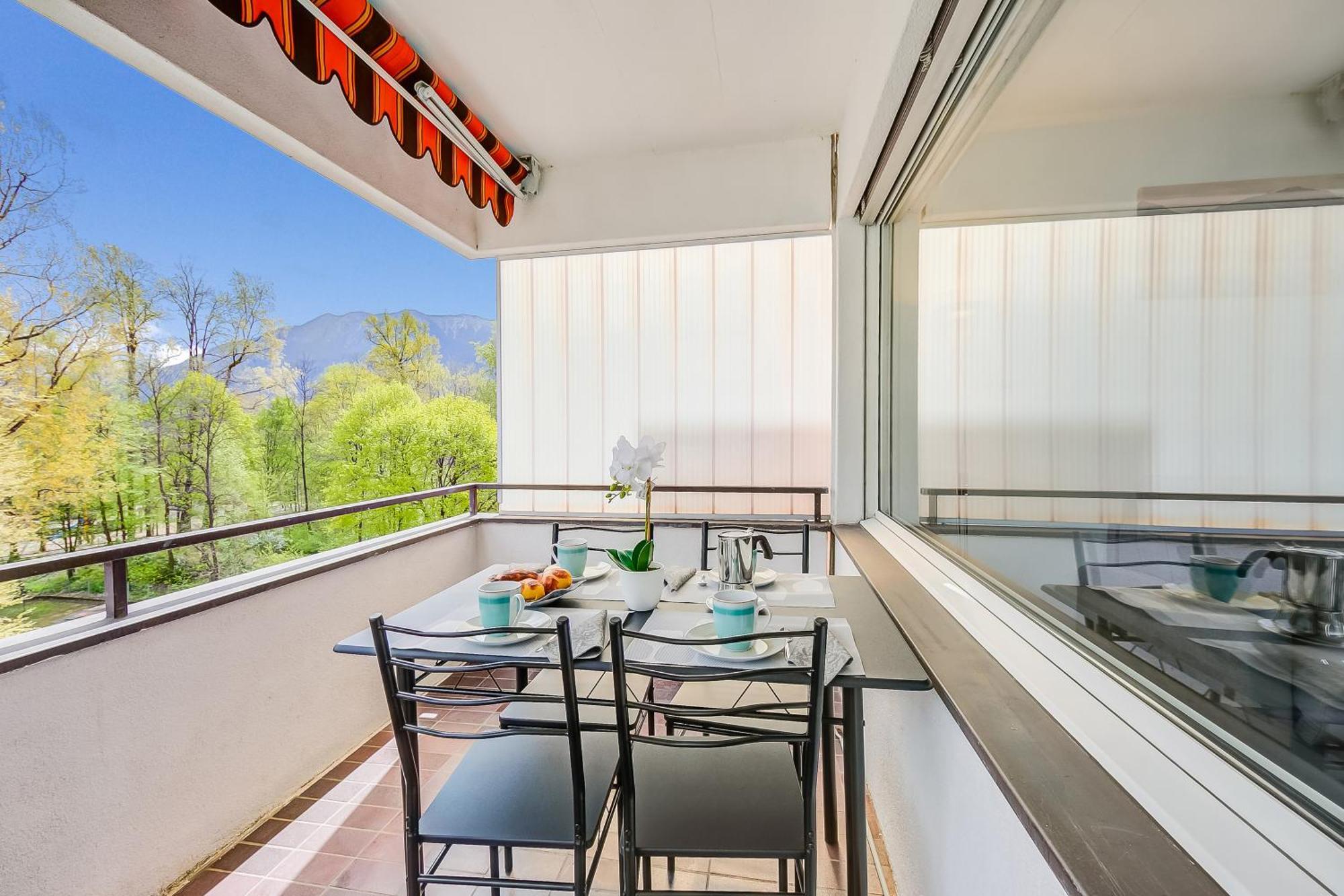 Lido Apartment - Happy Rentals Locarno Eksteriør bilde