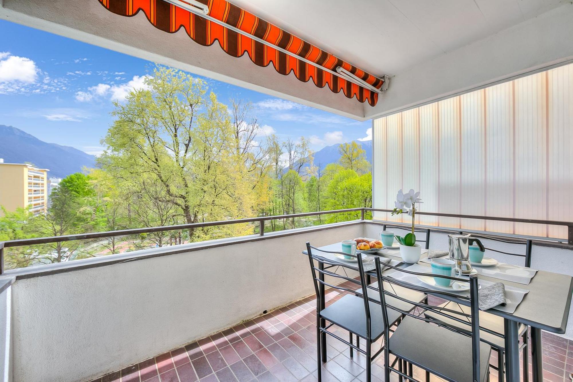 Lido Apartment - Happy Rentals Locarno Eksteriør bilde